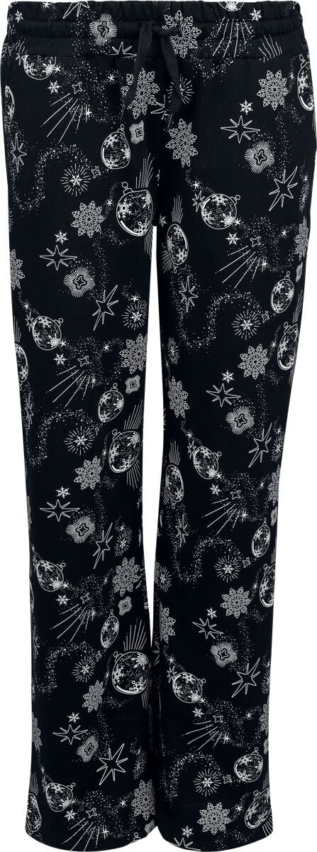 Bas de pyjama  de Collection Spéciale EMP - Noël - S à XXL - pour Femme - noir - Collection Spéciale EMP