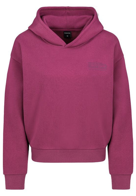Sweat-shirt à capuche  de Sublevel - SWEAT HOODIE - XS à XL - pour Femme - rose - Sublevel