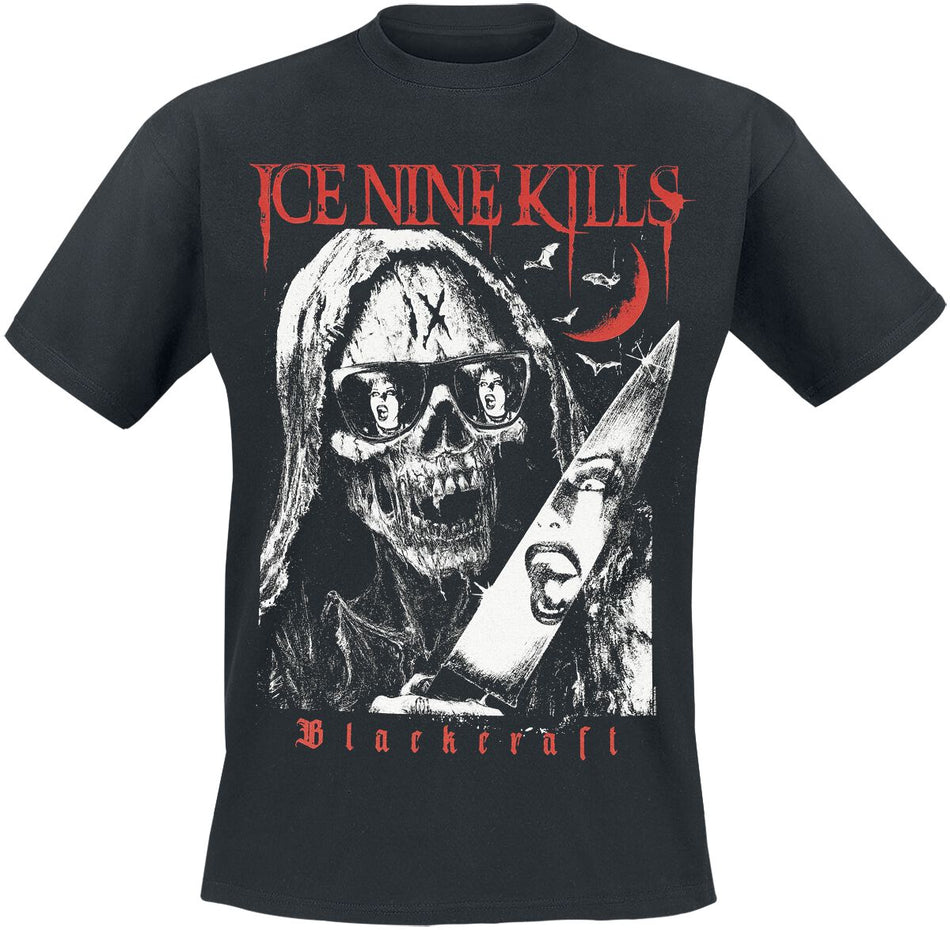 T-Shirt Manches courtes Gothic de Blackcraft Cult - Ice Nine Kills - Ice Nine Reaper - T-shirt - S à XXL - pour Homme - noir - Blackcraft Cult