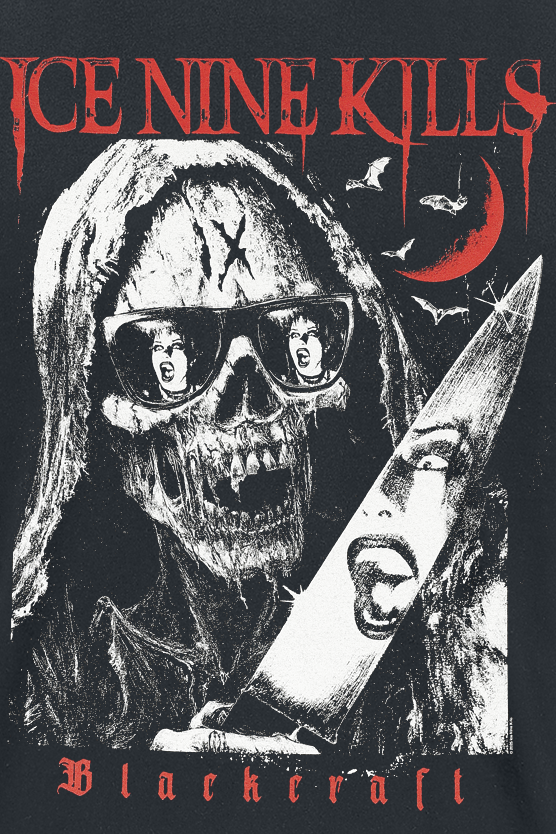 T-Shirt Manches courtes Gothic de Blackcraft Cult - Ice Nine Kills - Ice Nine Reaper - T-shirt - S à XXL - pour Homme - noir - Blackcraft Cult - View 2