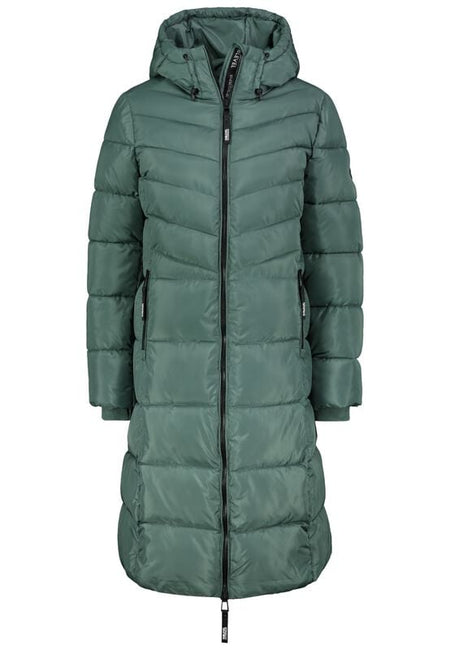 Manteau d'hiver  de Sublevel - LONG PUFFER COAT - S à XXL - pour Femme - vert - Sublevel
