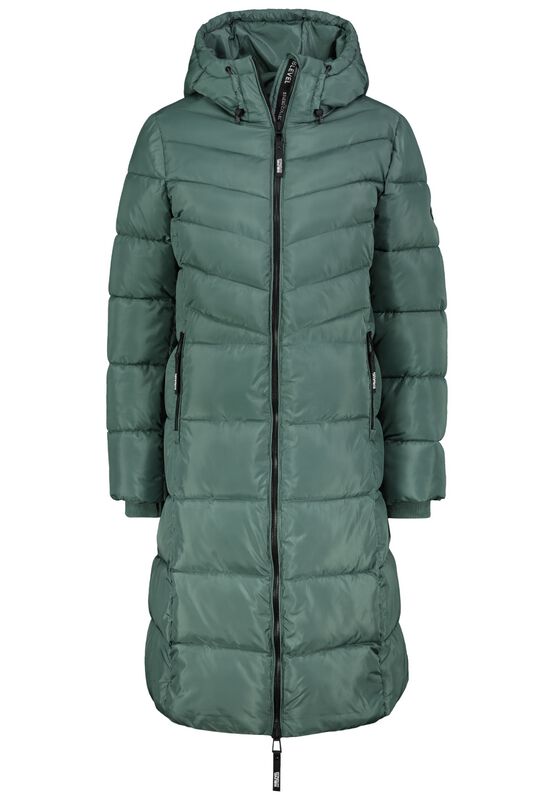 Manteau d'hiver  de Sublevel - LONG PUFFER COAT - S à XXL - pour Femme - vert - Sublevel