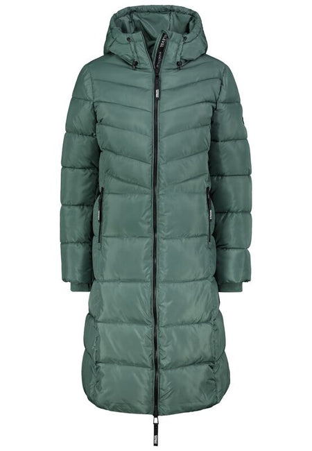 Manteau d'hiver  de Sublevel - LONG PUFFER COAT - S à XXL - pour Femme - vert - Sublevel