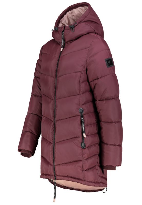 Manteau d'hiver  de Sublevel - PUFFER COAT - S à XXL - pour Femme - rouge - Sublevel - View 2