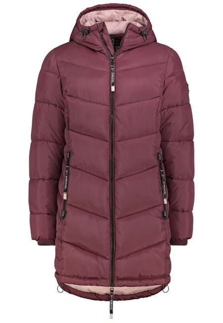 Manteau d'hiver  de Sublevel - PUFFER COAT - S à XXL - pour Femme - rouge - Sublevel