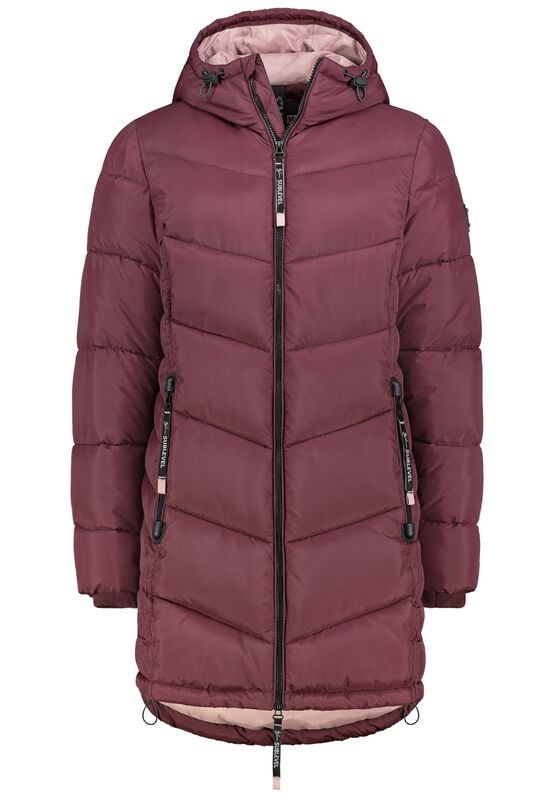Manteau d'hiver  de Sublevel - PUFFER COAT - S à XXL - pour Femme - rouge - Sublevel