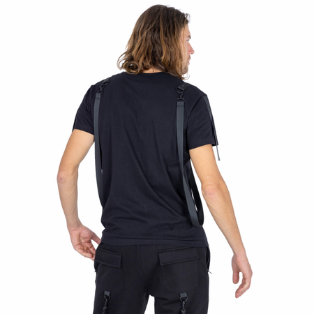 T-Shirt Manches courtes Gothic de Heartless - APOLLO - Haut Noir Homme - S à XXL - pour Homme - noir - Heartless - View 2