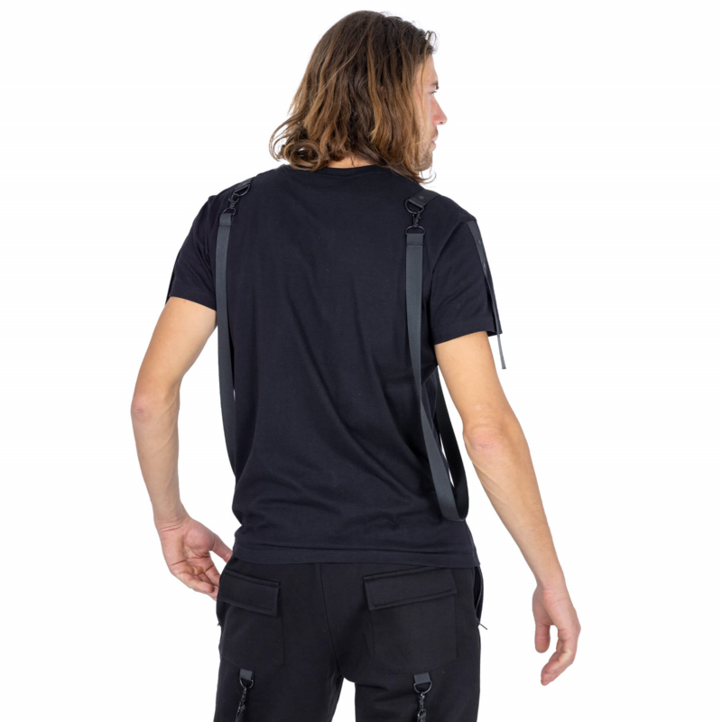 T-Shirt Manches courtes Gothic de Heartless - APOLLO - Haut Noir Homme - S à XXL - pour Homme - noir - Heartless - View 2