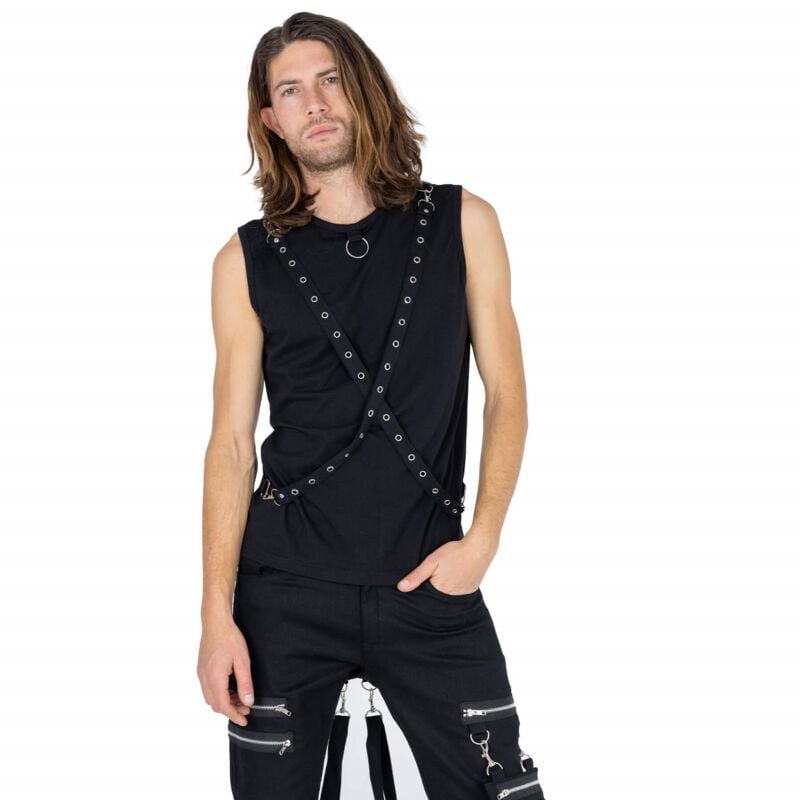 Top Gothic de Heartless - AXFORD - Haut Noir Homme - XL - pour Homme - noir - Heartless