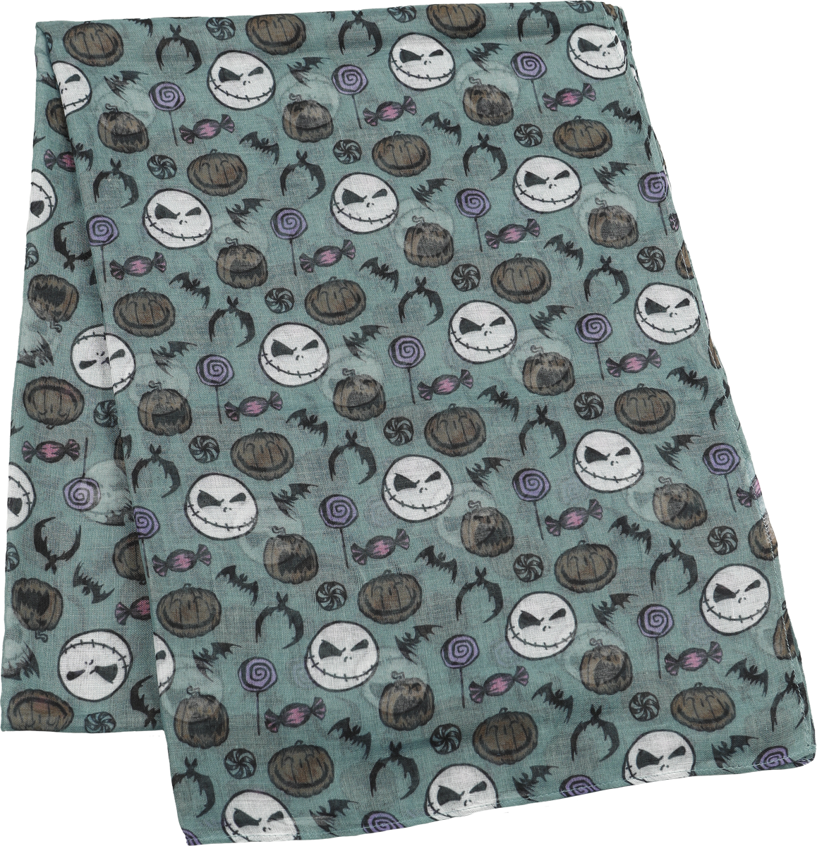 Foulard Disney de L'Étrange Noël De Monsieur Jack - Jack & Sweets - pour Femme - multicolore - L'Étrange Noël De Monsieur Jack - View 2
