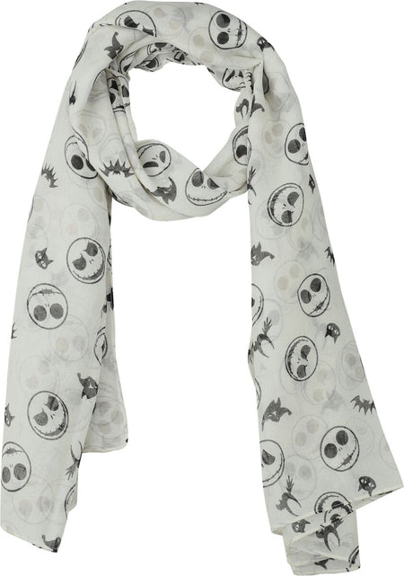 Foulard Disney de L'Étrange Noël De Monsieur Jack - Jack & Bats - pour Femme - multicolore - L'Étrange Noël De Monsieur Jack