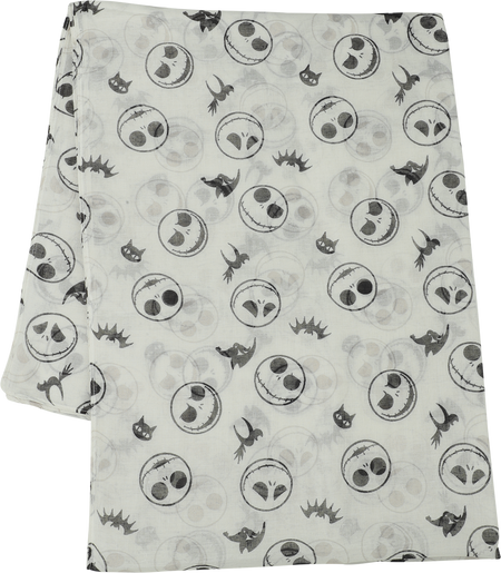 Foulard Disney de L'Étrange Noël De Monsieur Jack - Jack & Bats - pour Femme - multicolore - L'Étrange Noël De Monsieur Jack - View 2
