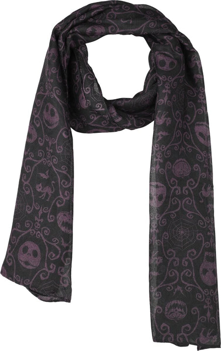 Foulard Disney de L'Étrange Noël De Monsieur Jack - Lilac Jack - pour Femme - multicolore - L'Étrange Noël De Monsieur Jack