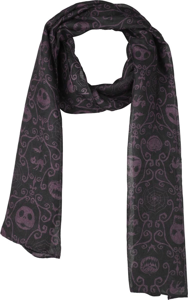 Foulard Disney de L'Étrange Noël De Monsieur Jack - Lilac Jack - pour Femme - multicolore - L'Étrange Noël De Monsieur Jack