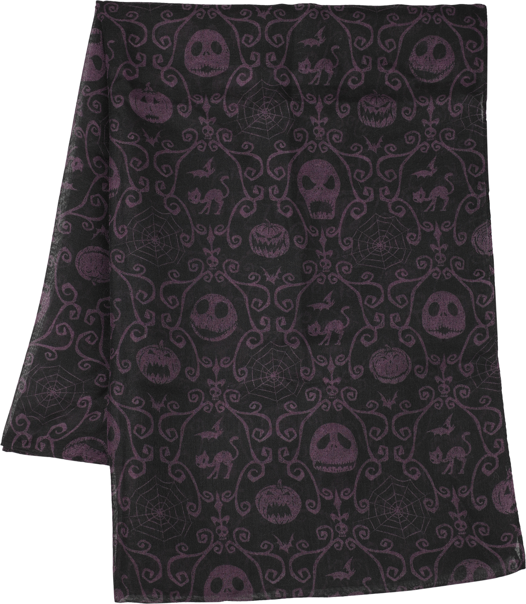 Foulard Disney de L'Étrange Noël De Monsieur Jack - Lilac Jack - pour Femme - multicolore - L'Étrange Noël De Monsieur Jack - View 2