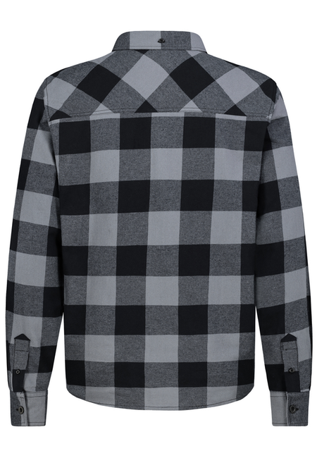 Chemise en flanelle  de Sublevel - FLANELL SHIRT - S à XXL - pour Homme - noir - Sublevel - View 2