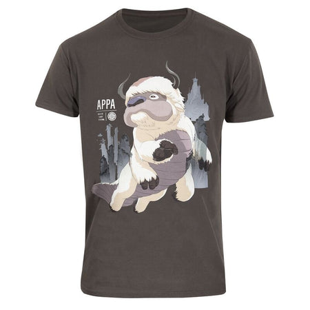 T-Shirt Manches courtes  de Avatar - Le Dernier Maître De L'Air - Appa - S à XXL - pour Homme - gris - Avatar - Le Dernier Maître De L'Air