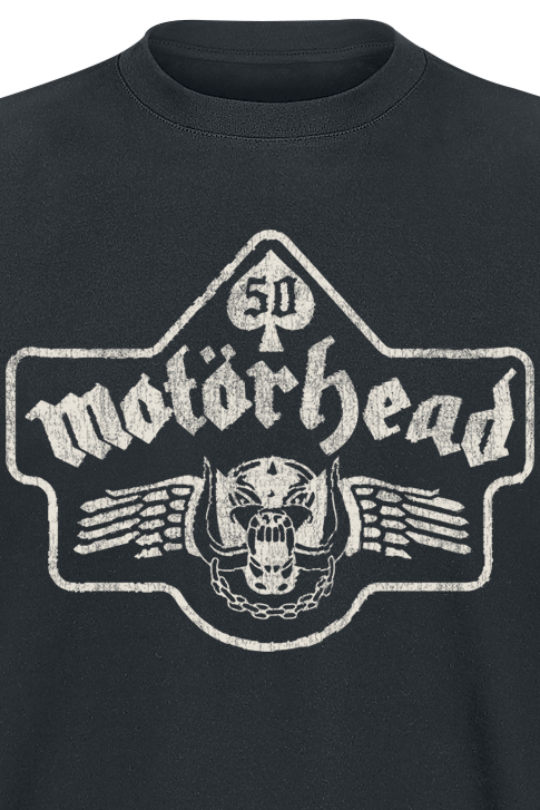 T-Shirt Manches courtes  de Motörhead - 50 Vintage Wings - S à 4XL - pour Homme - noir - Motörhead - View 2