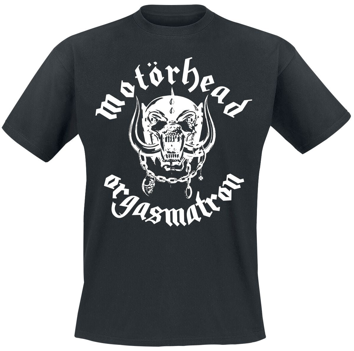 T-Shirt Manches courtes  de Motörhead - Orgasmatron Lyric - M à XL - pour Homme - noir - Motörhead