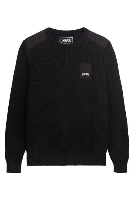Sweat-shirt  de Unfair Athletics - Unfair Patch - Pull - S à XXL - pour Homme - noir - UNFAIR ATHLETICS