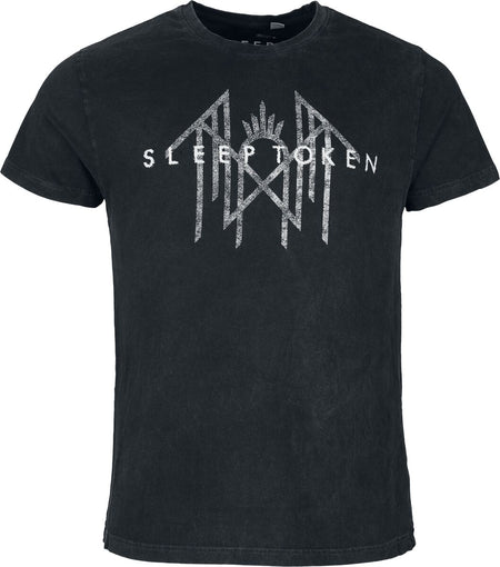 T-Shirt Manches courtes  de Sleep Token - Take Me Back - S à 4XL - pour Homme - noir/gris - Sleep Token