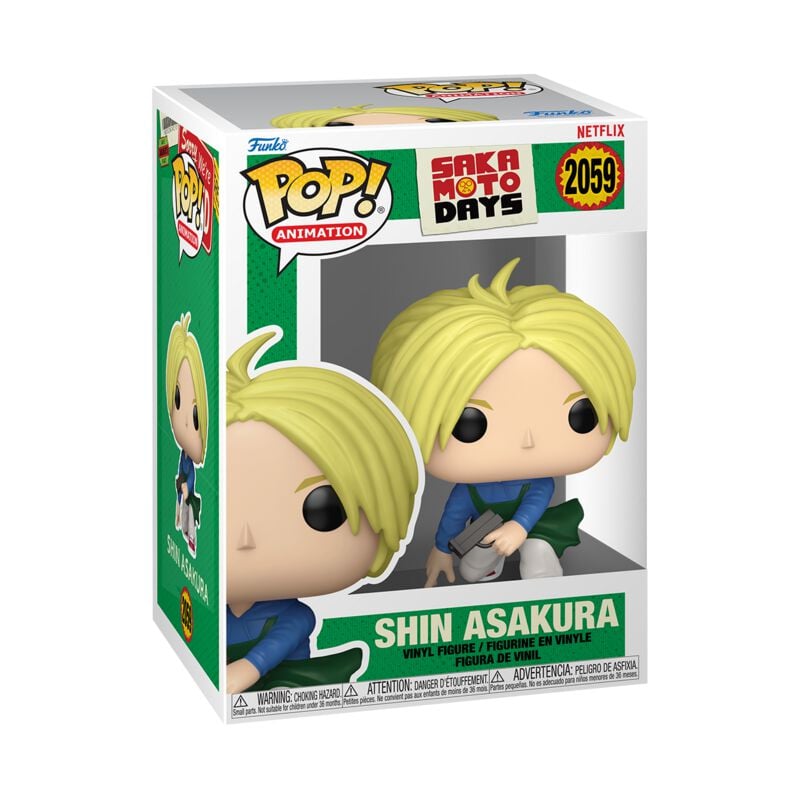 Sakamoto Days - Shin Vinyl Figur 2059 - Funko Pop! - Funko Shop Europe - Sakamoto Days