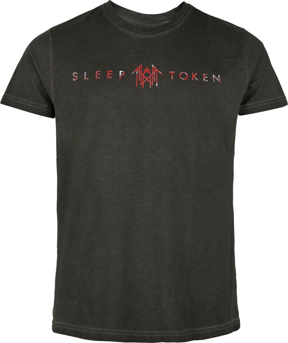 T-Shirt Manches courtes  de Sleep Token - Moon Reflection - S à 4XL - pour Homme - anthracite - Sleep Token