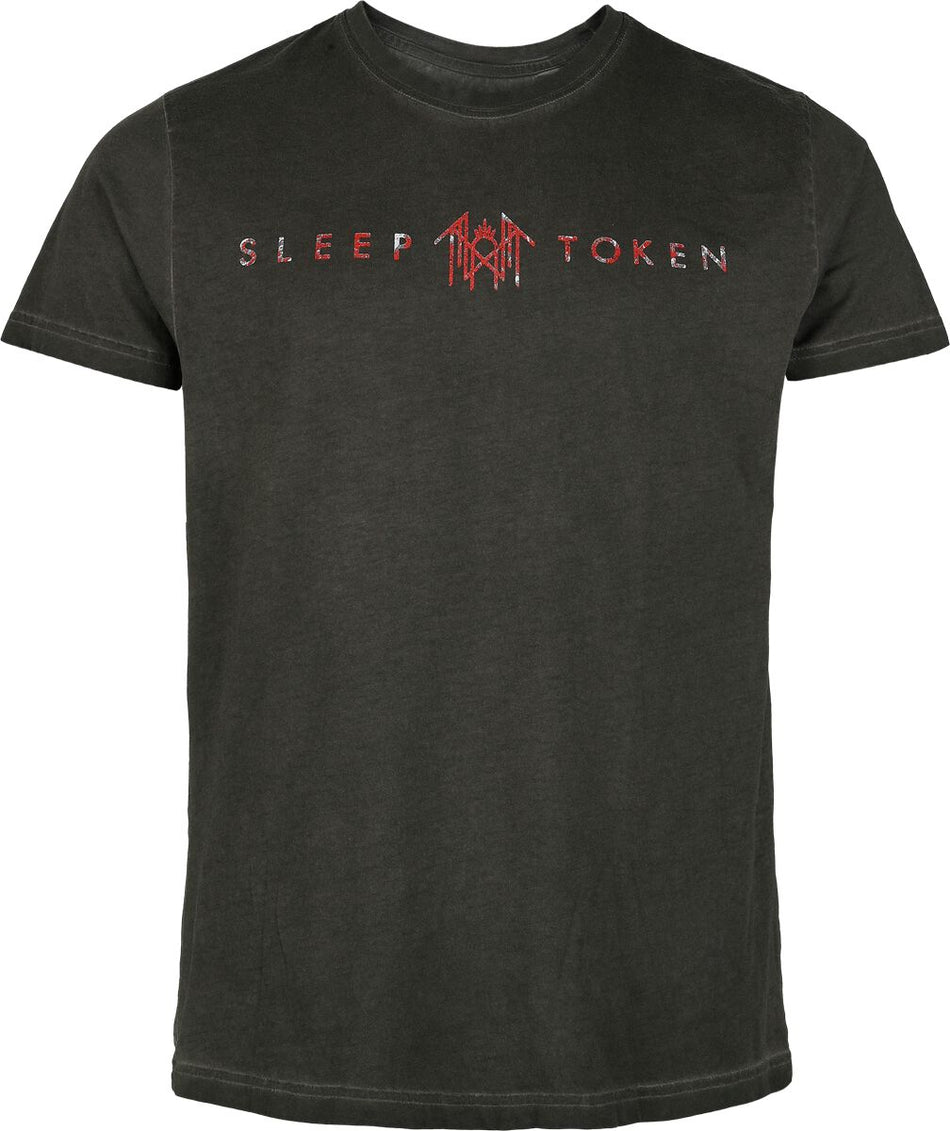 T-Shirt Manches courtes  de Sleep Token - Moon Reflection - S à 4XL - pour Homme - anthracite - Sleep Token
