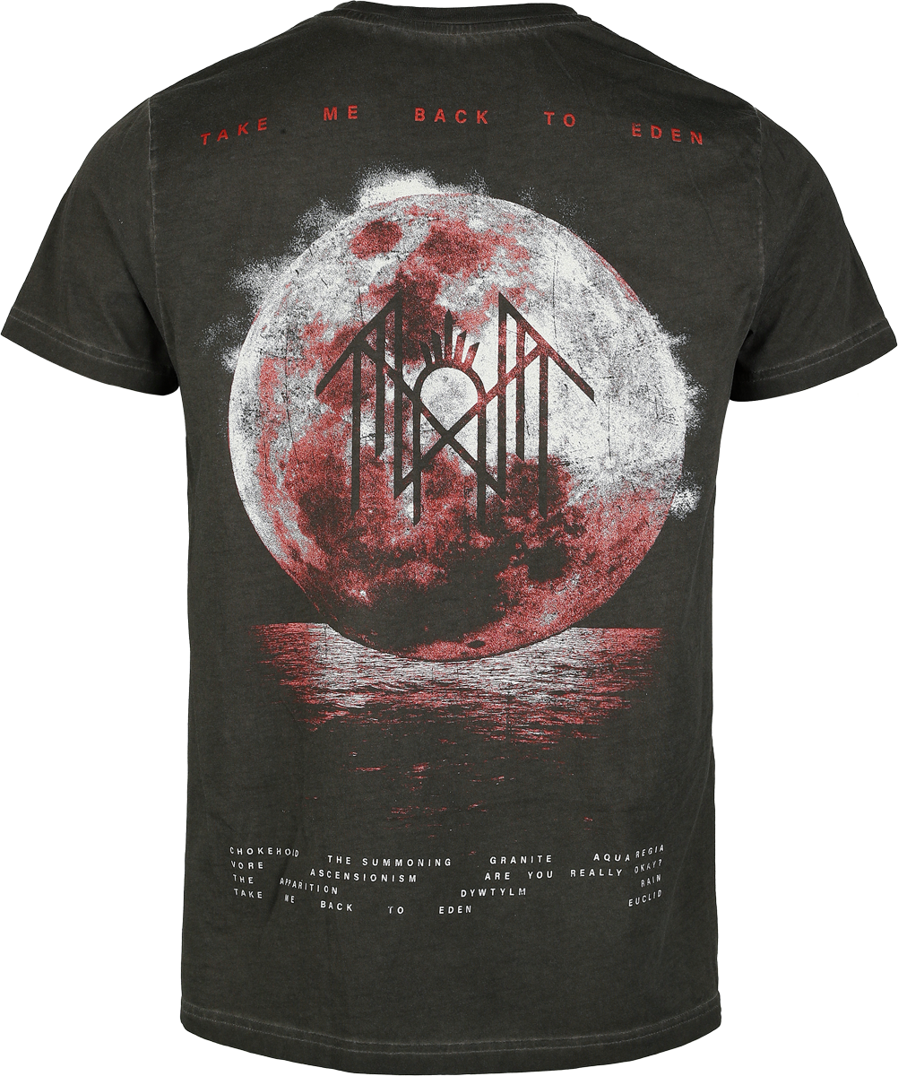 T-Shirt Manches courtes  de Sleep Token - Moon Reflection - S à 4XL - pour Homme - anthracite - Sleep Token - View 2