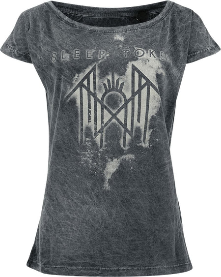 T-Shirt Manches courtes  de Sleep Token - Take Me Back - S à 4XL - pour Femme - noir/gris - Sleep Token