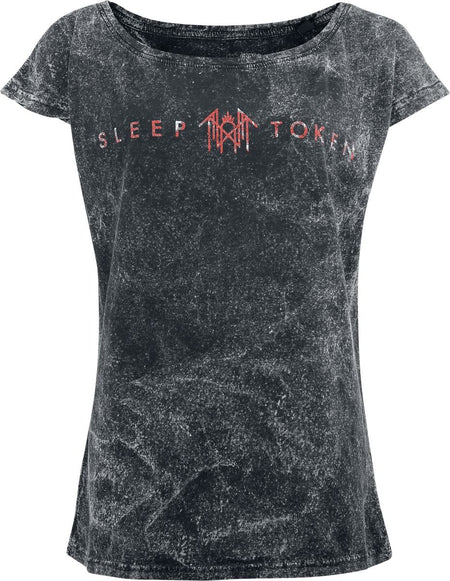 T-Shirt Manches courtes  de Sleep Token - Moon Shadow - S à 4XL - pour Femme - noir/gris - Sleep Token