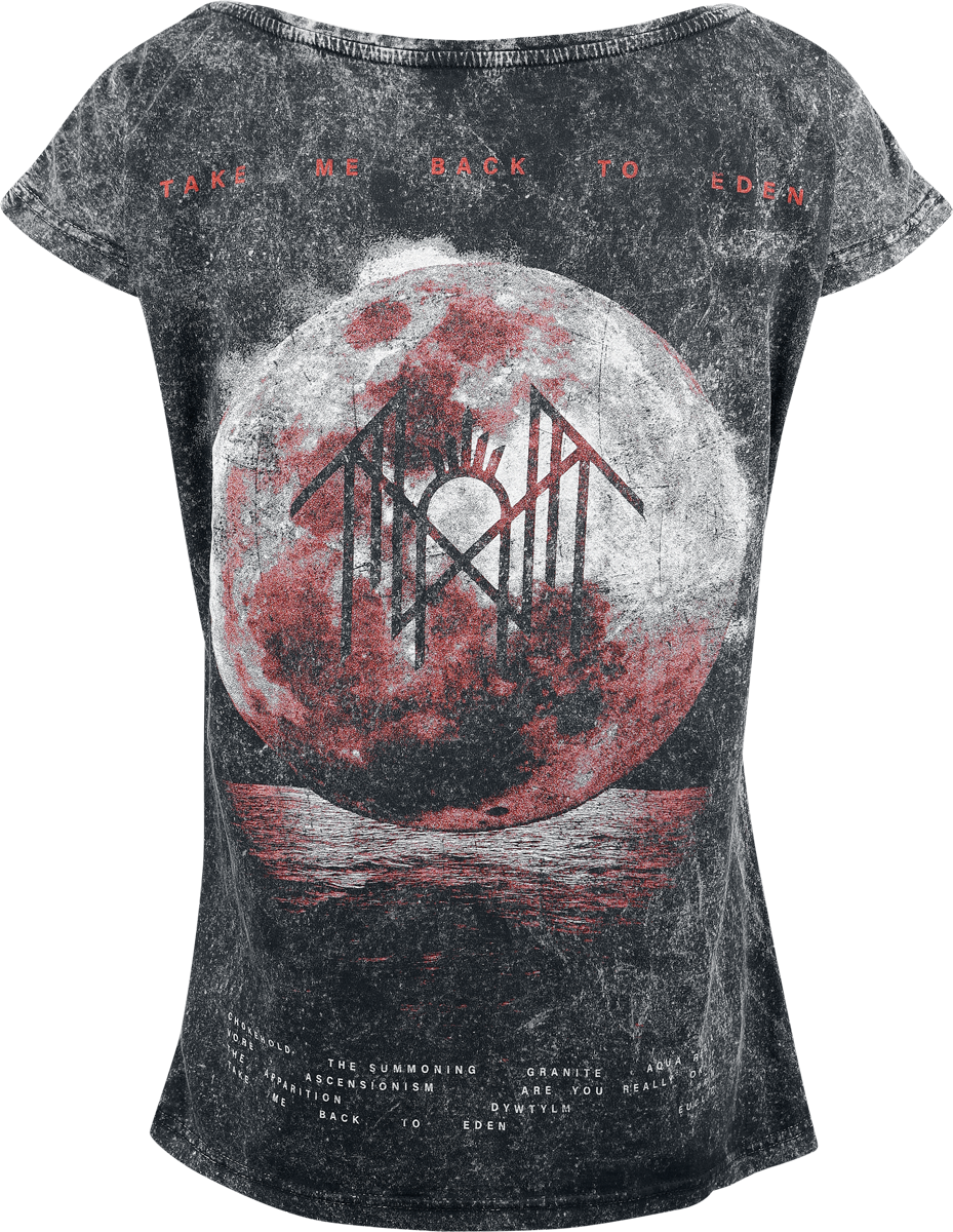 T-Shirt Manches courtes  de Sleep Token - Moon Shadow - S à 4XL - pour Femme - noir/gris - Sleep Token - View 2