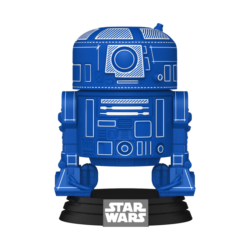Star Wars - R2-D2 (Bluuprint) - Funko Pop! n°798 - Funko Pop! - Funko Shop Europe - Star Wars - View 2