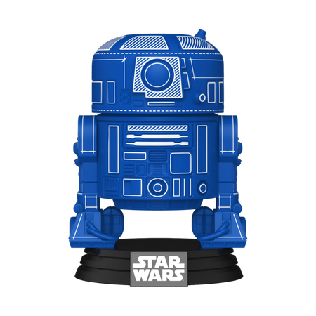 Star Wars - R2-D2 (Bluuprint) - Funko Pop! n°798 - Funko Pop! - Funko Shop Europe - Star Wars - View 2