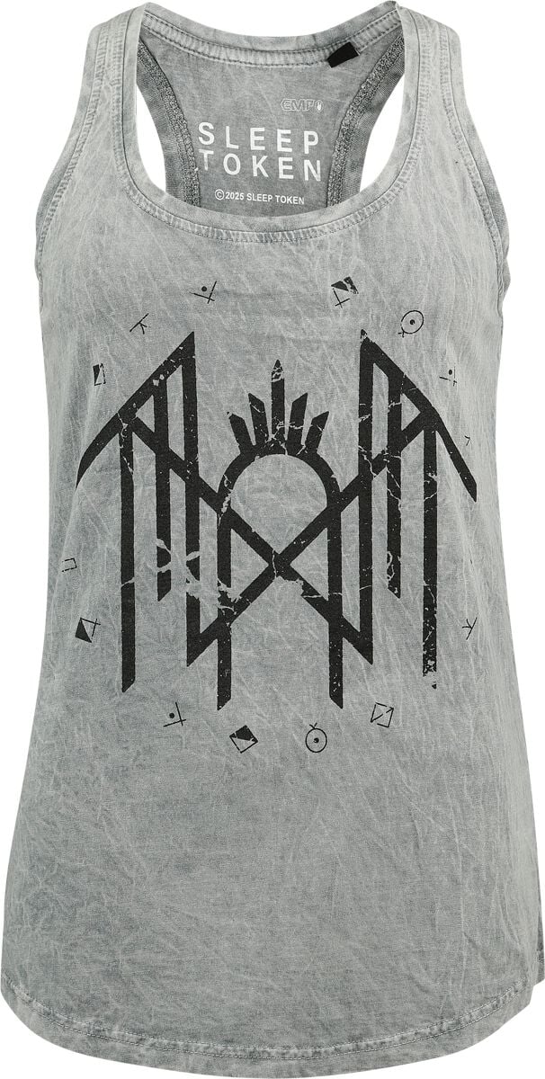Top  de Sleep Token - Circle Logo - S à XL - pour Femme - gris - Sleep Token