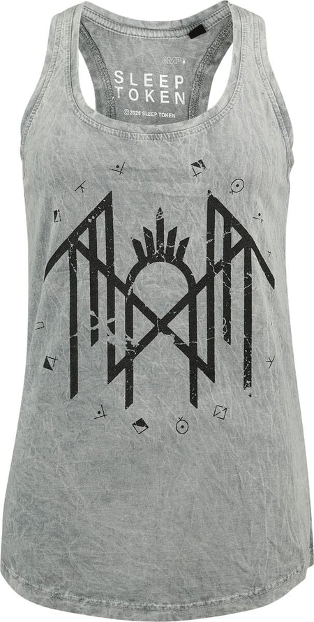 Top  de Sleep Token - Circle Logo - S à XL - pour Femme - gris - Sleep Token