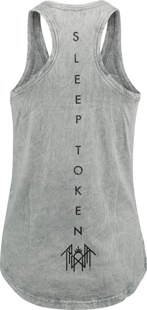 Top  de Sleep Token - Circle Logo - S à XXL - pour Femme - gris - Sleep Token - View 2