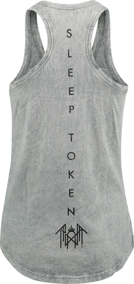 Top  de Sleep Token - Circle Logo - S à XL - pour Femme - gris - Sleep Token - View 2