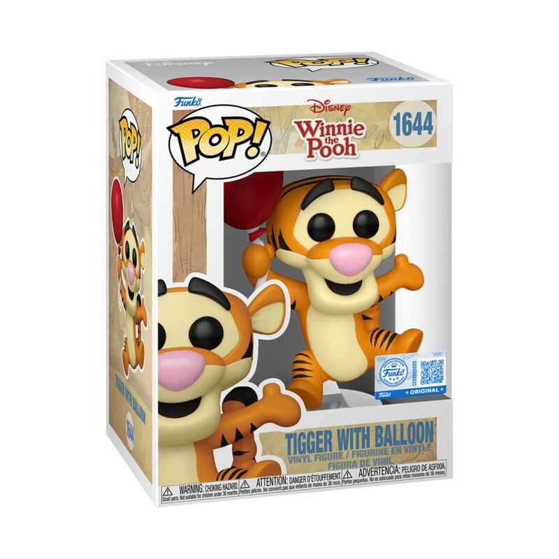 Winnie L'Ourson - Tigrou avec Ballon - Funko Pop! n°1644 - Funko Pop! - Funko Shop Europe - Winnie L'Ourson