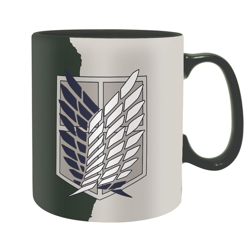 Mug  de L'Attaque Des Titans - Attack on Titan Emblem S4 - pour Unisexe - multicolore - L'Attaque Des Titans