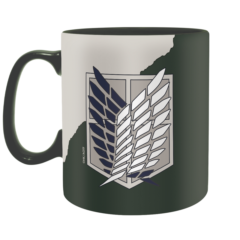 Mug  de L'Attaque Des Titans - Attack on Titan Emblem S4 - pour Unisexe - multicolore - L'Attaque Des Titans - View 2