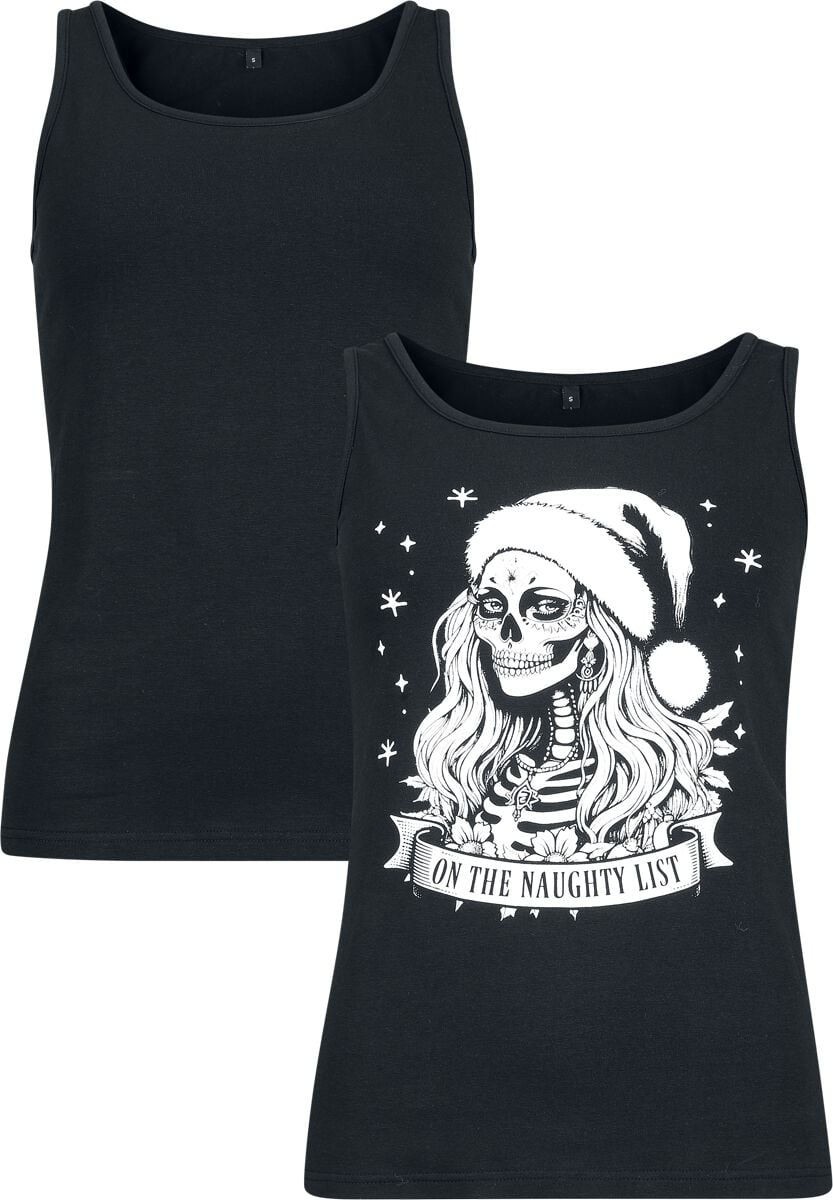 Top  de Collection Spéciale EMP - Noël - S à XXL - pour Femme - noir - Collection Spéciale EMP