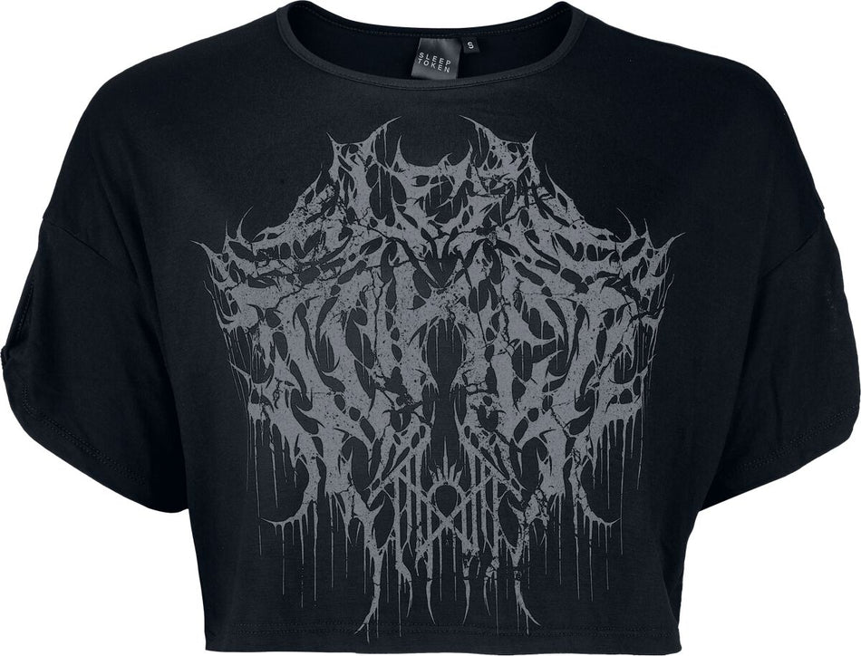 T-Shirt Manches courtes  de Sleep Token - Death Metal Logo - S à XXL - pour Femme - noir - Sleep Token