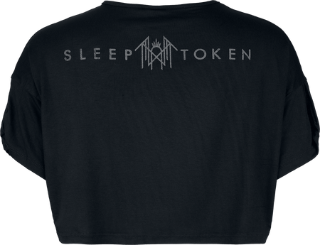 T-Shirt Manches courtes  de Sleep Token - Death Metal Logo - S à XXL - pour Femme - noir - Sleep Token - View 2