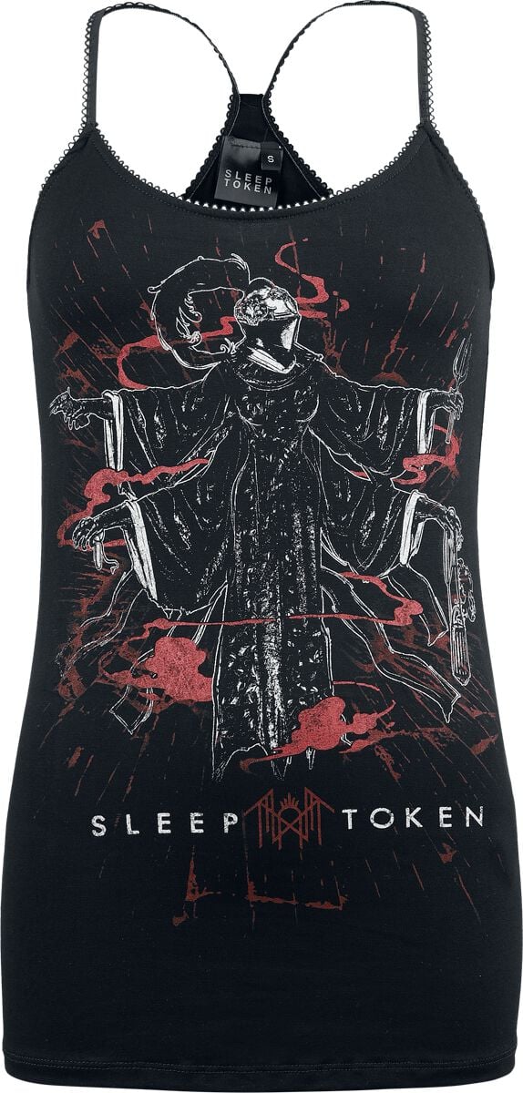 Top  de Sleep Token - Ascensionism - S à XXL - pour Femme - noir - Sleep Token