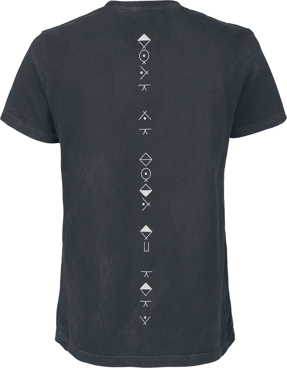 T-Shirt Manches courtes  de Sleep Token - The Night - S à XXL - pour Femme - noir/gris - Sleep Token - View 2