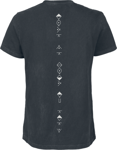 T-Shirt Manches courtes  de Sleep Token - The Night - S à XXL - pour Femme - noir/gris - Sleep Token - View 2