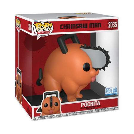 Chainsaw Man - Pochita (Jumbo Pop!) - Funko Pop! n°2035 - Funko Pop! - Funko Shop Europe - Chainsaw Man