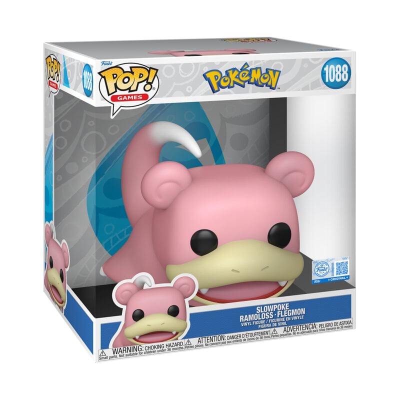 Pokémon - Slowpoke (Jumbo Pop!) - Funko Pop! n°1088 - Funko Pop! - Funko Shop Europe - Pokémon