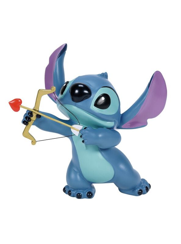 Figurine de collection Disney de Lilo & Stitch - Stitch en Cupidon - pour Unisexe - multicolore - Lilo & Stitch